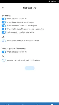 Keybase android App screenshot 3