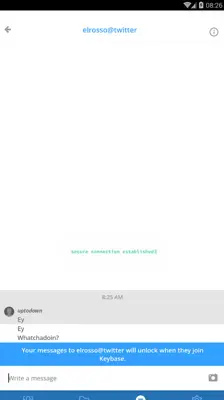 Keybase android App screenshot 8